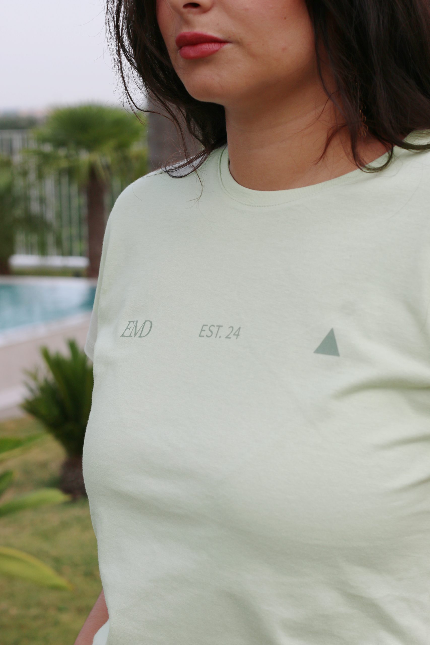 CAMISETA VERDE MENTA EMD - Imagen 2