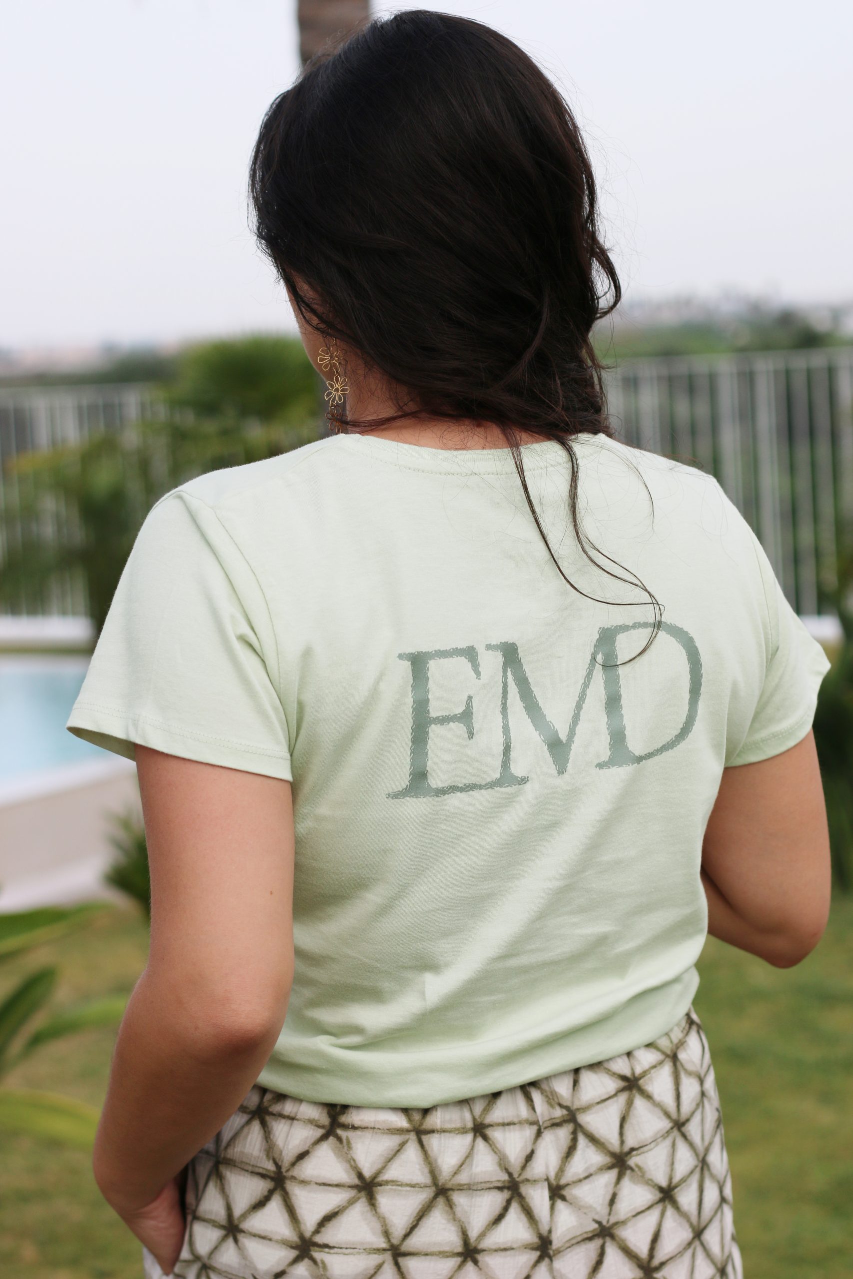 CAMISETA VERDE MENTA EMD