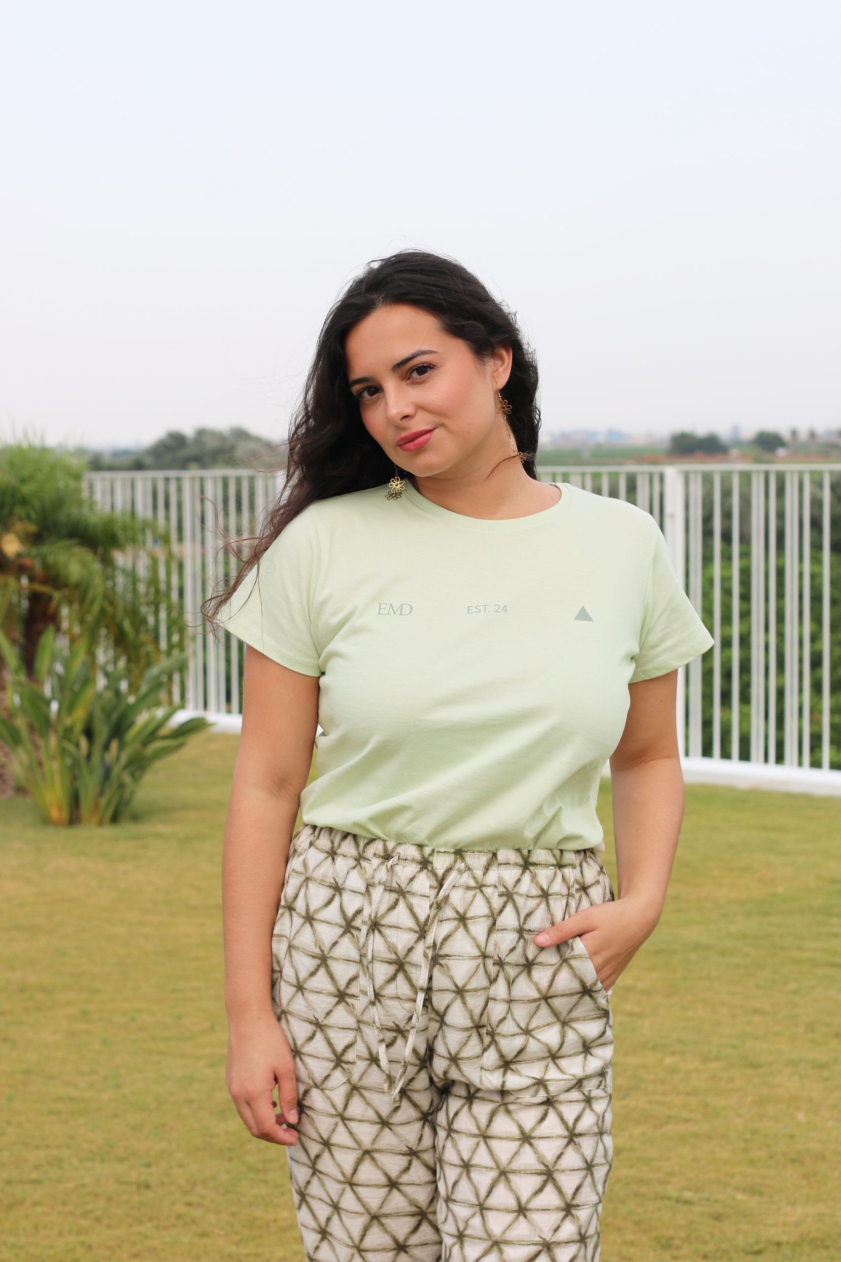 CAMISETA VERDE MENTA EMD - Imagen 3