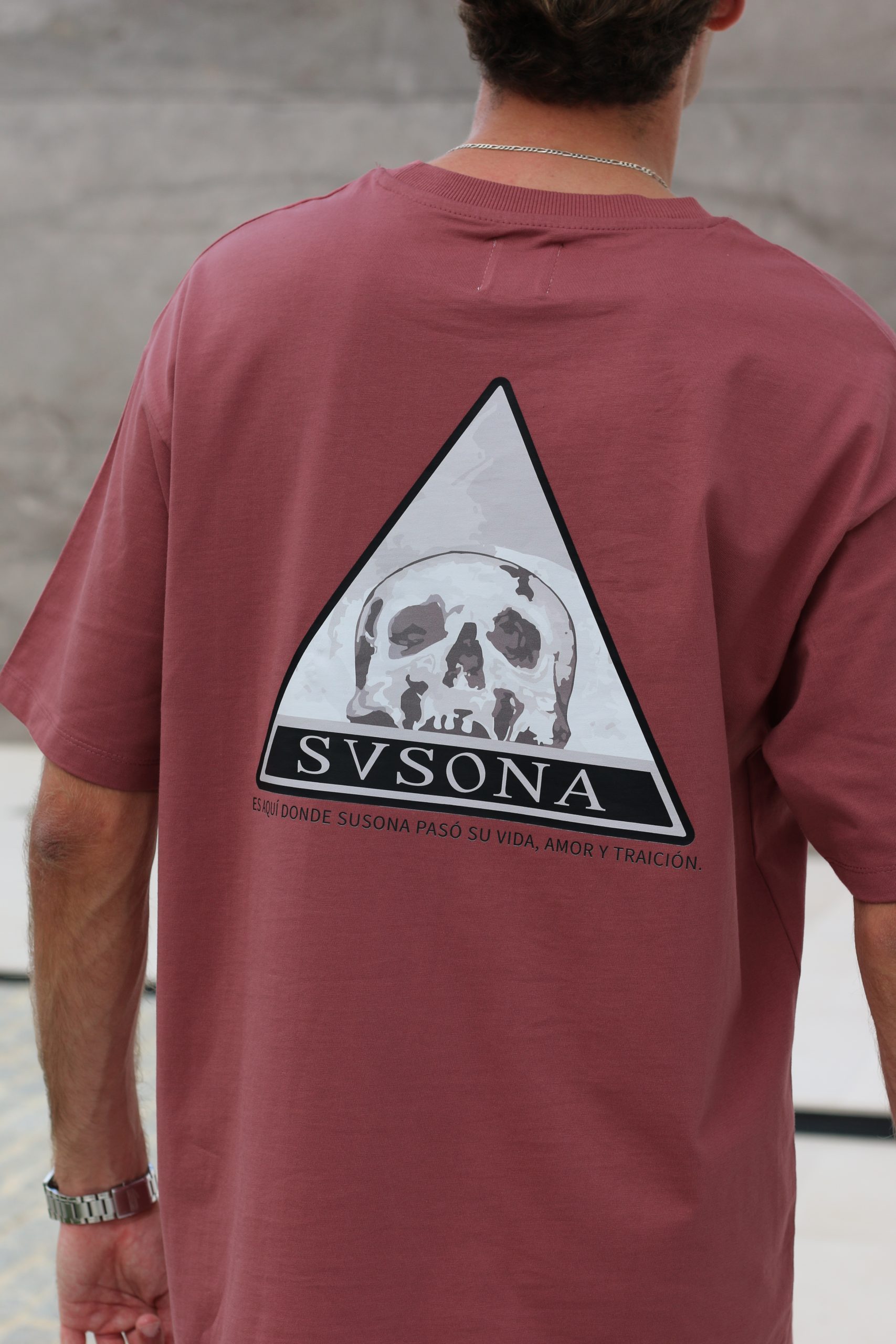 CAMISETA OVERSIZE ROSA PALO SUSONA - Imagen 4