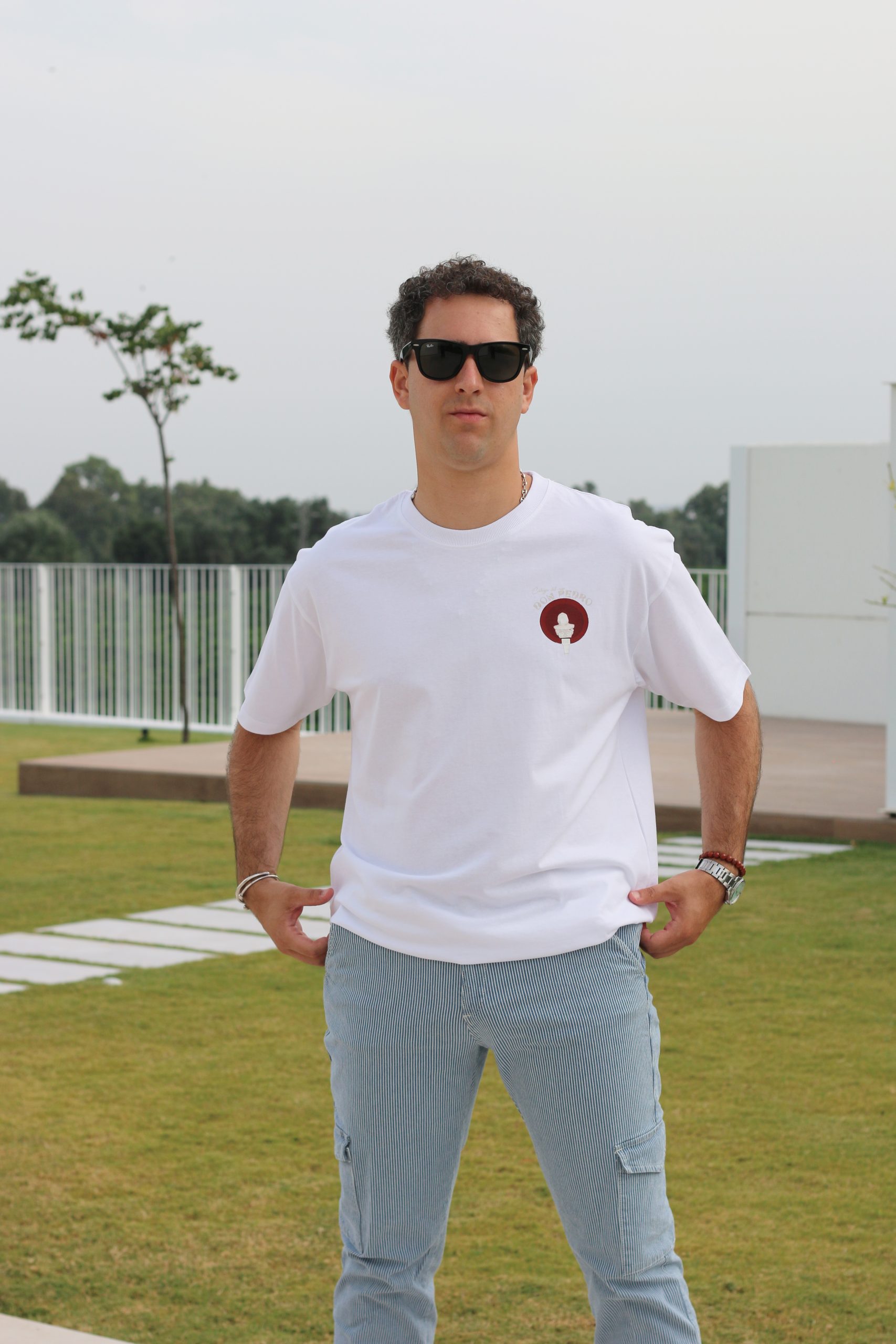 CAMISETA OVERSIZE BLANCA DON PEDRO - Imagen 2