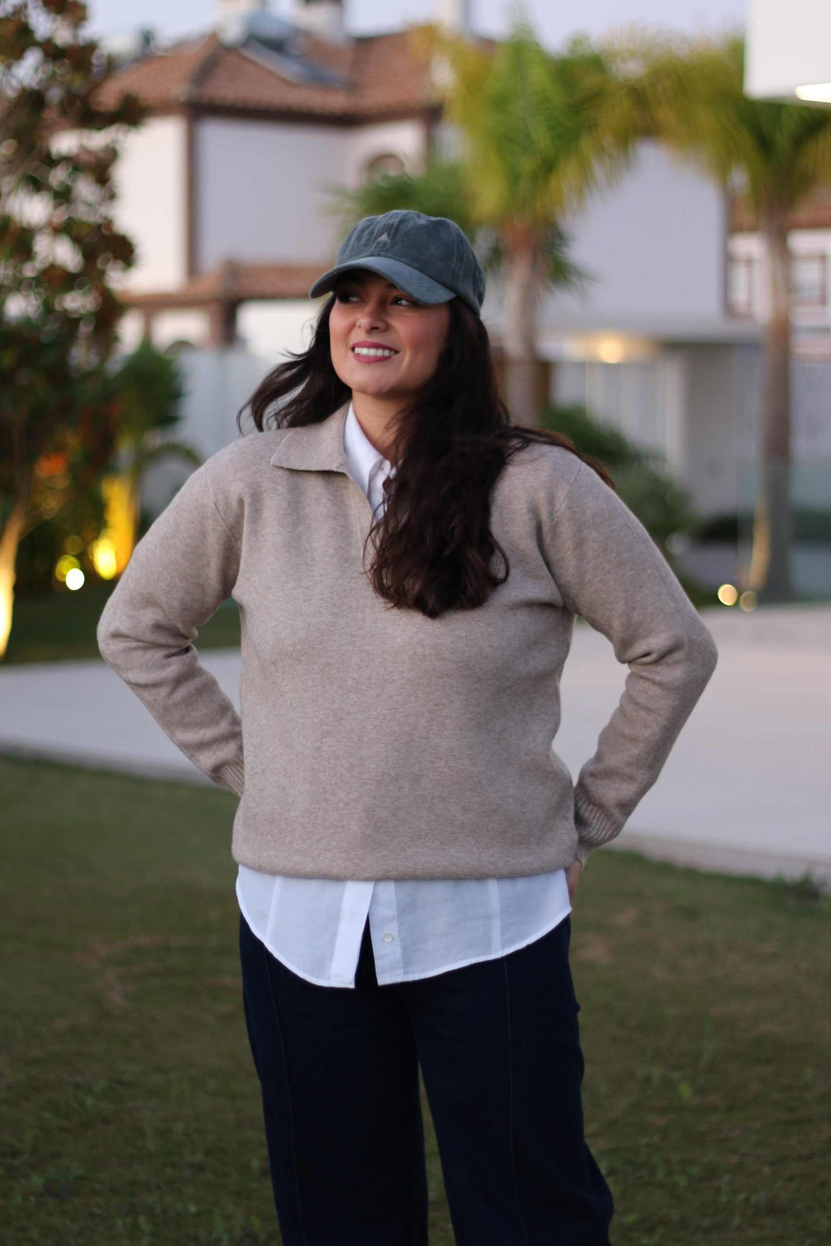 JERSEY POLO PUNTO CAMEL - Imagen 2